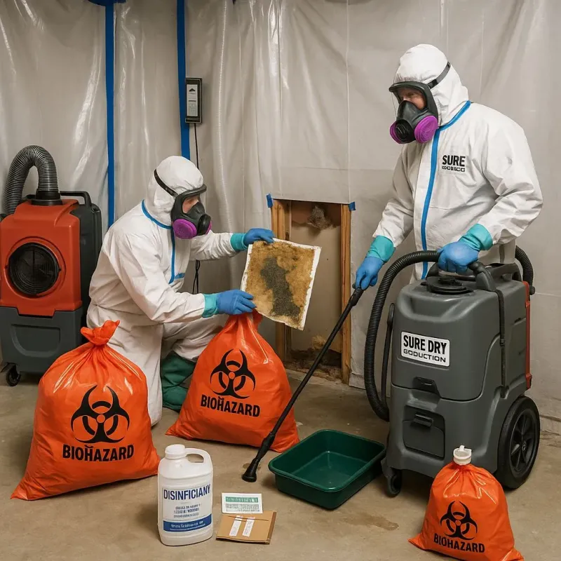 Contaminated Water Handling Protocols process in El Paso, IL